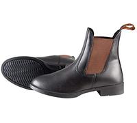 PFIFF, Jodhpurstiefelette, Stivali da equitazione, Donna, Nero (Nero/Marrone), 44 EU