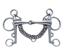 PFIFF, Morso Pelham snodato, Argento (Argent), 14,5 cm