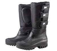 PFIFF Stivali termici unisex per bambini, nero, 34 EU