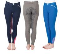Pfiff Zahra Vollbesatz Silikon Grip Pantaloni da Equitazione. Bambina