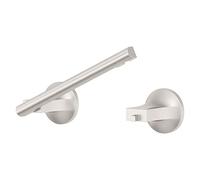 Pfister BPHPFM0GS Pfirst moderno porta carta igienica, punta difesa nichel spazzolato