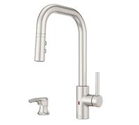 Pfister F529EZN3GS Zanna-React Elettronico Pull Down, Spot Defense Acciaio Inox