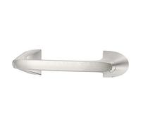 Pfister Karci BPHKA0GS - Porta rotolo di carta igienica, montaggio a parete, avvitabile, finitura in nichel spazzolato