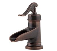 Pfister LF-042-YP0U LF042YP0U Ashfield-Miscelatore monocomando per Bagno, Colore: Bronzo Rustico