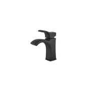 Pfister Venturi Bathroom Sink Faucet Single Handle Single Hole or 3Hole Matte Black Finish LF042VNBB