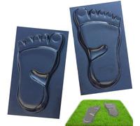 Pfjsseey Stampi in Pietra a Trampolino di calcestruzzo e Cemento 18x11 '' Statue Statue Stampo in Cemento Stampo Fai-da-Te Pietra a Trampolino di Lavoro per passaggi da Giardino e percorsi stampi per
