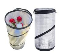 Pflanzenschutzhaube Winter | 2 set Runde Frostabdeckung Gegen Kälte Schnee Regen, Wiederverwendbarer Wetterschutz Für Blumen Pflanzen | Für Hof Garten Beet Farm Winterterrasse Balkon Outdoor