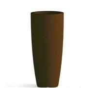 Pflanzkübel Runder Hoch Ø33xh70 / Ø40xh90cm Blumentopf mit Einsatz Kunststoff