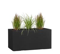 Pflanzwerk® Fioriera Vaso per Fiori Portavaso Antracite 45x100x45cm *Resistente al Gelo* *Protezione UV* *Europea di qualità*