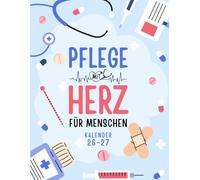 Pflege Kalender 2026 2027: Praktischer 2 Jahres Monatsplaner A4 Tolles Geschenk für Krankenschwestern