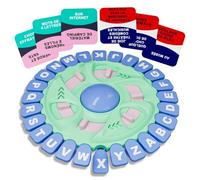 Pfloge® Gioco di lettere, Gioco di corse di parole, con timer, Giochi da tavolo per adulti