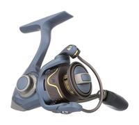 Pflueger President Mulinello da pesca spinning, misura 20, sistema con 7 cuscinetti a sfera in acciaio inox, frizione frontale in feltro ad olio sigillato, struttura leggera in grafite
