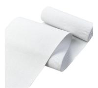 PFMSAAF Elastico per Cucito Nastro Elastico Largo 1 Metro | Cintura in nastro di gomma for indumenti con cinturino in vita morbida for cucire(White,20cm)