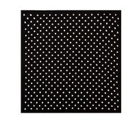 PFNHUIBDZ Sciarpa stampata da 1 pezzo 70 cm for la primavera e l'estate quadrata for lo scialle del velo(Black)