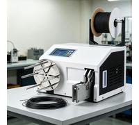 Pfps Macchina Avvolgitrice E Legatrice 2 in 1 per Cavi Black | Macchina Automatica per Legacci a Spirale, Diametro Fascio 5-30 mm, Sigillatura in 1 Secondo, Per Cavi Di Alimentazione