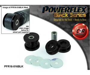 PFR16-516BLK Powerflex Nero Amortizzatore Posteriore Montaggio Superiore Boccole