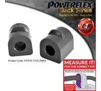 PFR19-1316-20BLK Powerflex Nero Supporti Per Barre Stabilizzatrice Posteriori