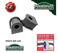 PFR19-209-14H Powerflex Heritage Posteriore Anti Rollio Barra Supporto Spazzole