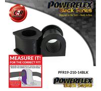 PFR19-210-14BLK Powerflex Nera Bush Del Barra Anti-Ribaltamento Posteriore 14mm