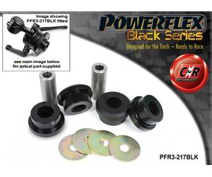 PFR3-217BLK Powerflex Nero Supporto Anteriore Inferiore Cuscinetto Ruota
