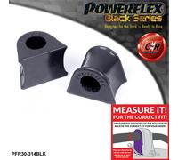 PFR30-314BLK Powerflex Black Barra Antirollio Post. Supporto Superiore Spazzole