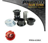 PFR36-611BLK Powerflex Black Post. Nocca Inferiore Rimorchio Boccole Del Braccio