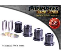 PFR46-109BLK Powerflex Nero Supporti Per Montaggio Del Telaio Posteriore