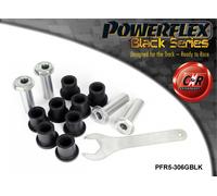 PFR5-306GBLK Powerflex Nero Braccio Posteriore Trailing Regolabile