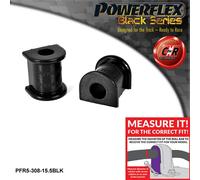 PFR5-308-15.5BLK Powerflex Black Barra Antirollio Post. Supporto Spazzole 15.5mm