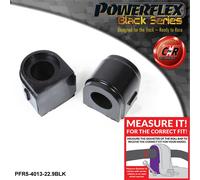 PFR5-4013-22.9BLK Powerflex Nero Supporti Del Barre Anti-Rolli Posteriore 22.9mm