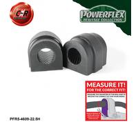 PFR5-4609-22.5H Powerflex Heritage Posteriore Bronzine Barra Antirollio 22.5mm