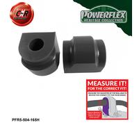 PFR5-504-165H Powerflex Heritage Posteriore Barra Rollio Supporto Boccole 16.5mm