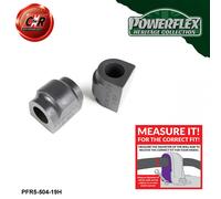 PFR5-504-19H Powerflex Heritage Barra Antirollio Ant Boccole di Montaggio 19mm