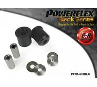 PFR5-632BLK Powerflex Neri Supporti Del Montaggio Del Differenziale Posteriore