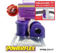 PFR66-210-17 Powerflex Struttura Posteriore Barra Anti Rollio Supporti 17mm