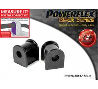 PFR76-1013-15BLK Powerflex Nero Supporti Barriera Anti Rollio Posteriore 15mm