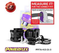 PFR76-413-21.3 Powerflex Posteriore Barra Anti-Rollio Supporti 21.3mm