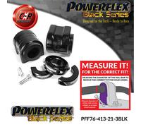 PFR76-413-21.3BLK Powerflex Nero Paraurti Posteriore Antiribaltamento 21.3mm