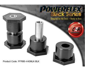 PFR80-440MLK-BLK Powerflex Nero Bracci Posteriori Trasversali