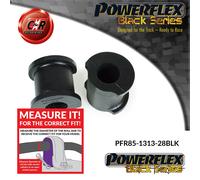 PFR85-1313-28BLK Powerflex Black Rear Anti-roll BAR Cespugli A Braccio 28mm