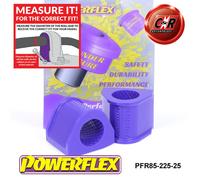 PFR85-225-25 Powerflex Barra Antiribaltamento Posteriore Interna Eibach 25Mm
