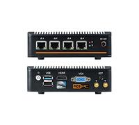 pfsense, Sophos, untangle, Ubuntu, clearos, FreeBSD, monowall, Debian ECC Intel aes-ni Atom® E3845 4 LAN with Wi-Fi HD Fanless firewall Appliance Router 0GB RAM, 60GB mSATA SSD