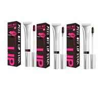 PFSLiang 3 Pz Peel off Lip Stain Set, a Lunga Durata e Impermeabile, per Contorno Labbra, Altamente Pigmentato, Rossetto Resistente Alle Sbavature, Stay On All Day Lip Tint, chuncai 2