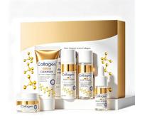PFSLiang 5 mini set per la cura del viso, kit da viaggio per la cura del viso da donna, morbido e idratante, per tutti i tipi di pelle, ideale come regalo per donna