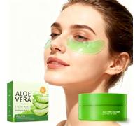 PFSLiang 60 Pcs Aloe Vera Patch Occhi Antirughe, Per Rimuovi Borse e Puffiness, Collagene Patch Occhi, Contorno Occhi Idratante, PFSLiang face cream33