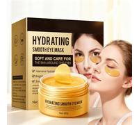 PFSLiang 60pcs Patch Occhi per Oro 24k, Occhi Pads, Maschera d'occhio del collagene, Maschere Eye Gel Patches, Anti-Rughe e Anti-Occhiaie ldratante, Ridurre le Contorno Occhi,PFSLiang face cream8