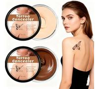 PFSLiang Correttore a Doppia Tonalità, Correttore Tatuaggi Corpo, Rucco Coprente Tatuaggis-Utilizzare Sul Corpo, Gambe, Uomini E Donne, PFSLiang face cream10