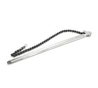 PFXNGMS Chiave a Catena da 24 Pollici, Chiave per Filtro Olio per Catene ad Alta Resistenza, Chiave con Diametro Regolabile da 24 Pollici, utensile per Chiave a Catena, Utensili per Tubi e raccordi