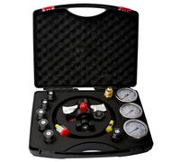 PFXNGMS Set per Test di Pressione dell'azoto Idraulico - Kit di Ricarica Completo con manometri, Giunti e Tubo del Gas per Risultati accurati