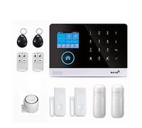 PG-103 Wireless GSM Allarme Con Metal Detector Finestra Porta Sensore Smart Home Kit di Allarme di Sicurezza for TUYA APP per Ville e Magazzini(GSM-Set B)
